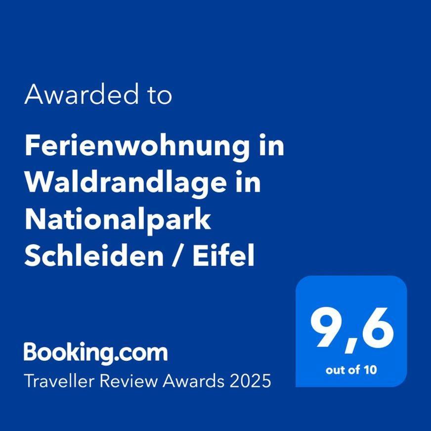 Ferienwohnung In Waldrandlage In Nationalpark Schleiden / Eifel Exterior photo